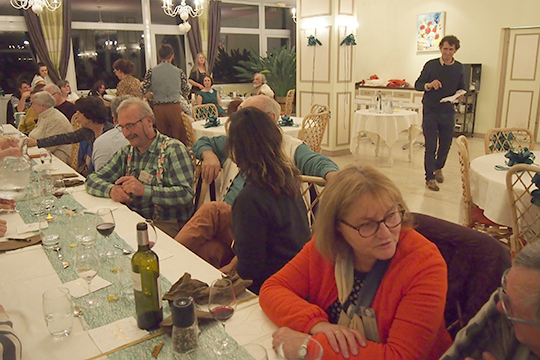Déjeuner des participants au colloque